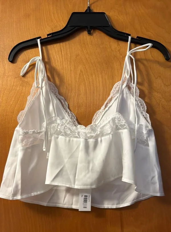 Kat the Label Arabella Camisole Ivory - Image 4