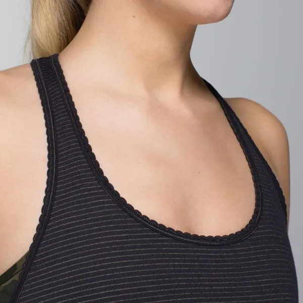 Lululemon 105 F Singlet (Seriously Light Luon) - Black - 4 - Image 3