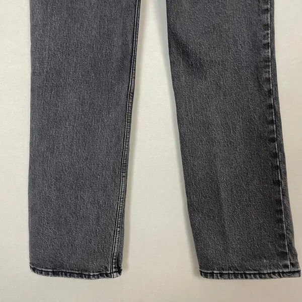 Abercrombie‎ and Fitch The 90s Straight Ultra High Rise Curve Love Size 25 / 0 - Image 9