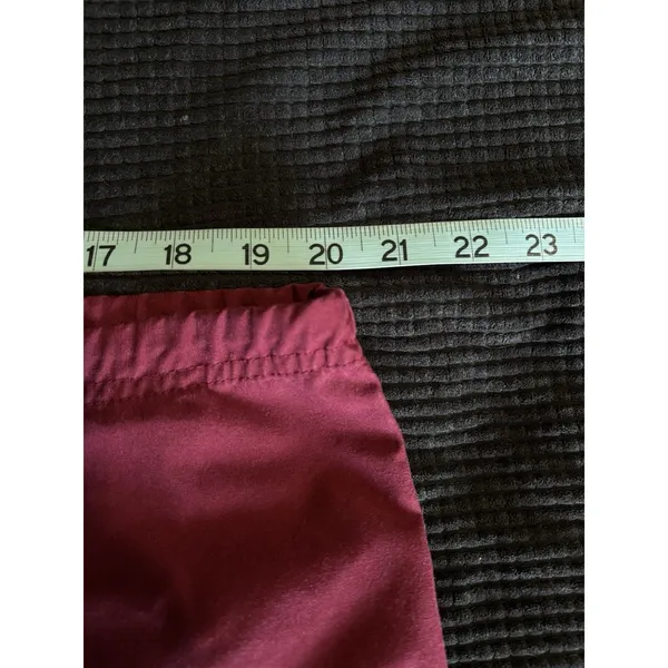 Dickies Burgundy Unisex Drawstring Waist High‎ Rise Scrub Pants Medical Straight - Image 4
