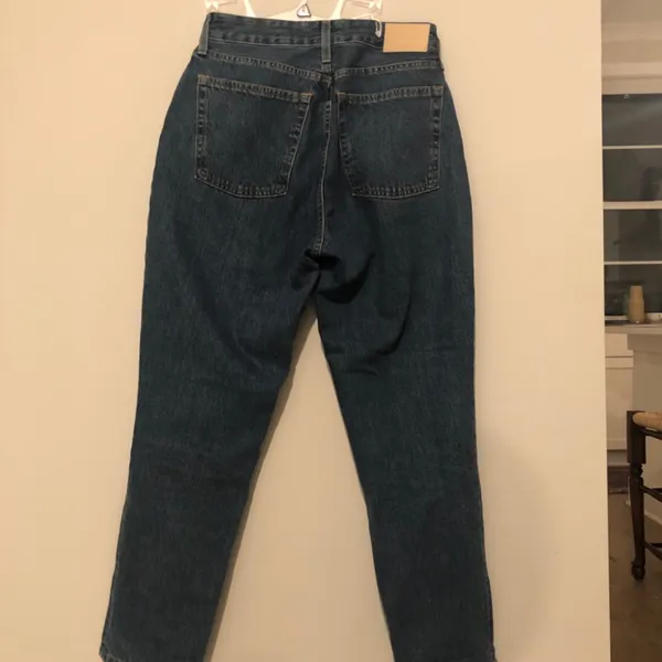 Everlane Curvy Cheeky Jean High Rise Women Size 29 Blue Denim Stretch Jeans - Image 3