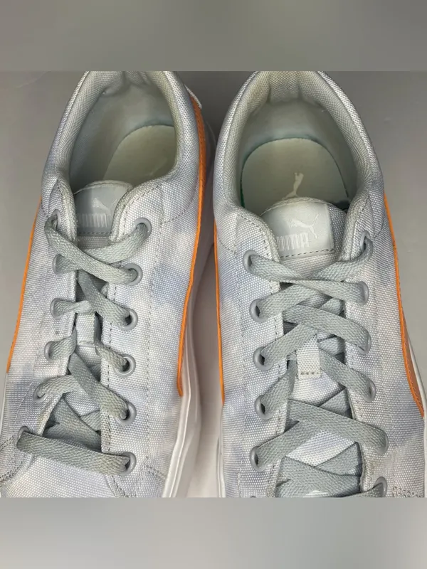 PUMA Kaia Platform Hazy Summer Women's Sneakers Tie-Dye Peach Blue White Size 10 - Image 9