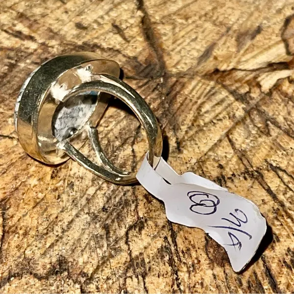 K2 Jasper Ring Size 8 3/4 Blue - Image 5