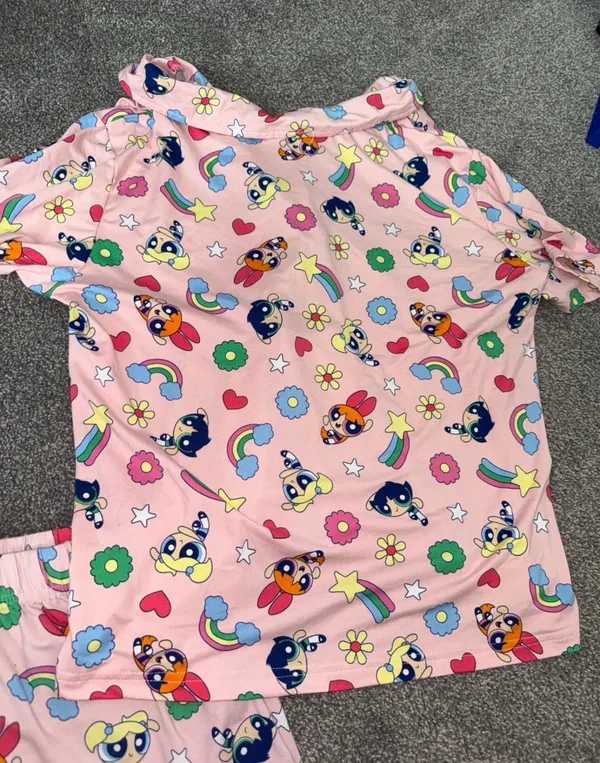 Powerpuff Girls Pajama Set Pink Size L - Image 5