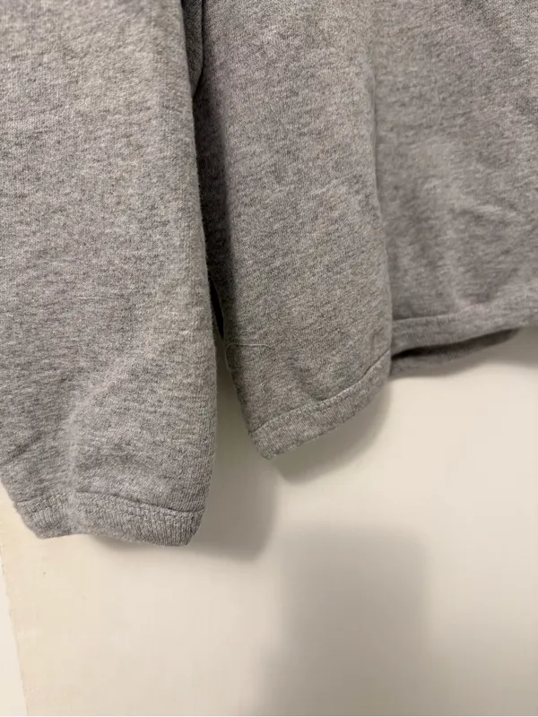 Grey Button-Up Hoodie Jacket - Image 5