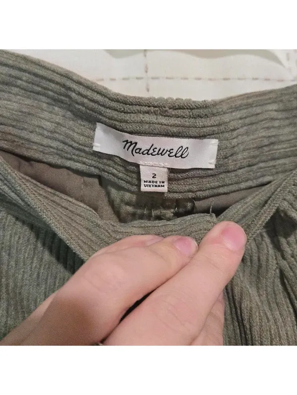 Madewell Corduroy High-Rise Tapered Pants - Image 4