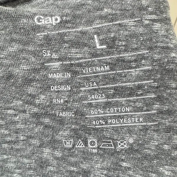 GAP Charcoal Women's Hoodie - Image 6