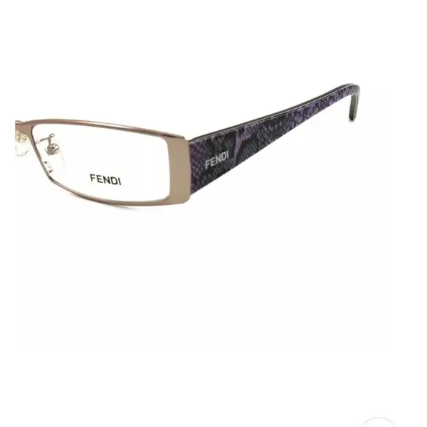 Authentic Fendi Optical Purple Rectangular Eyeglasses - Image 8