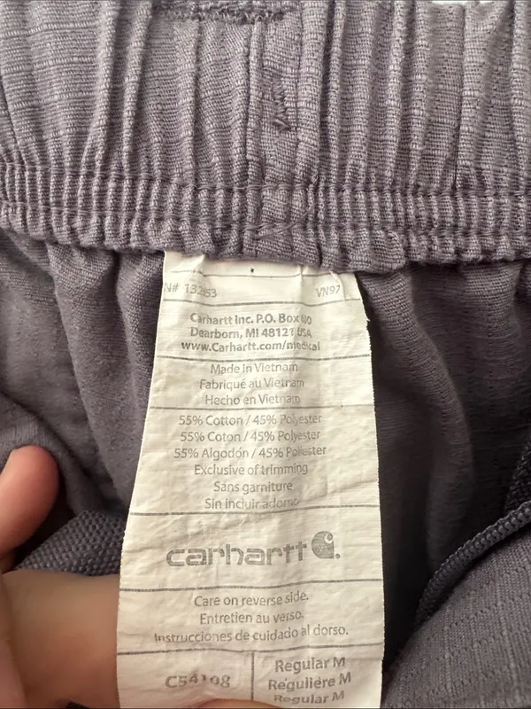Carhartt Y2K Women's Wide Leg Cargo Pants in Dark Gray - Image 3
