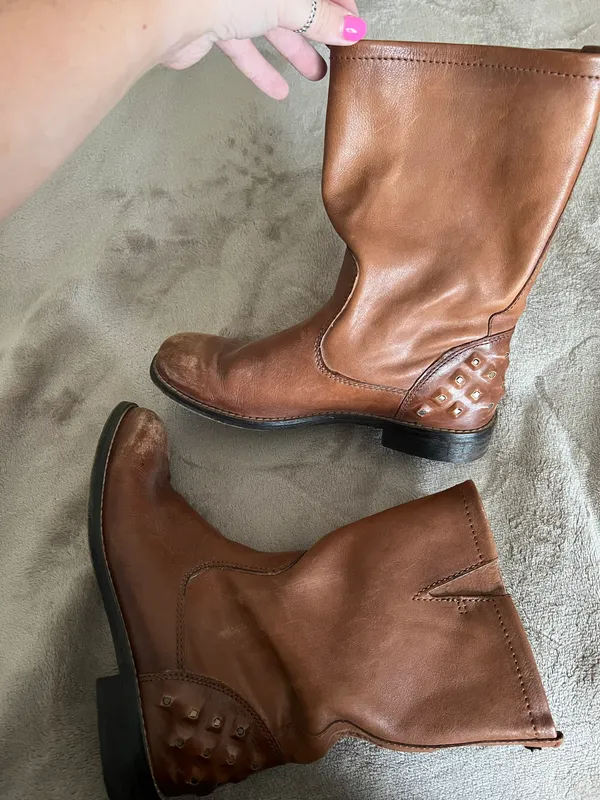 Diesel Distressed Boots - Image 7