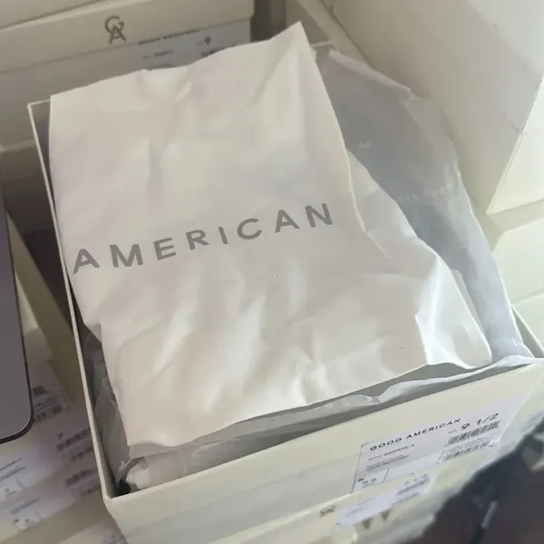 NEW Good American CINDER-F*CKING-RELLA PUMP Light Smoke - Image 7