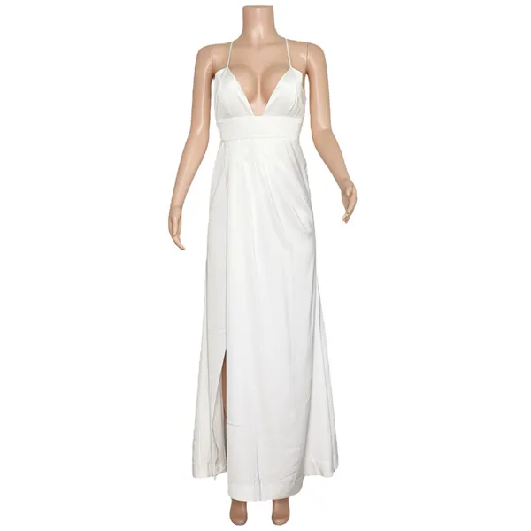 LOVERS + FRIENDS Anyssa Gown, White, Small - Image 8