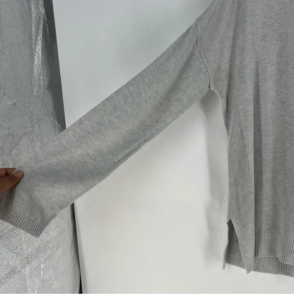 Lululemon Well‎ Being Sweater Heathered Vapor Dolman Sleeve Perforated Back - Image 5