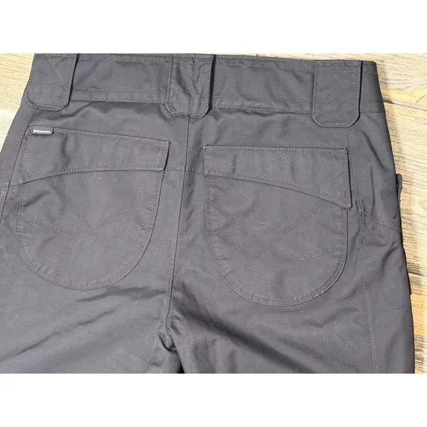 Columbia Titanium Omni-Tech‎ Snow Pants Womens Small Black Ski Cargo Snowboard - Image 14