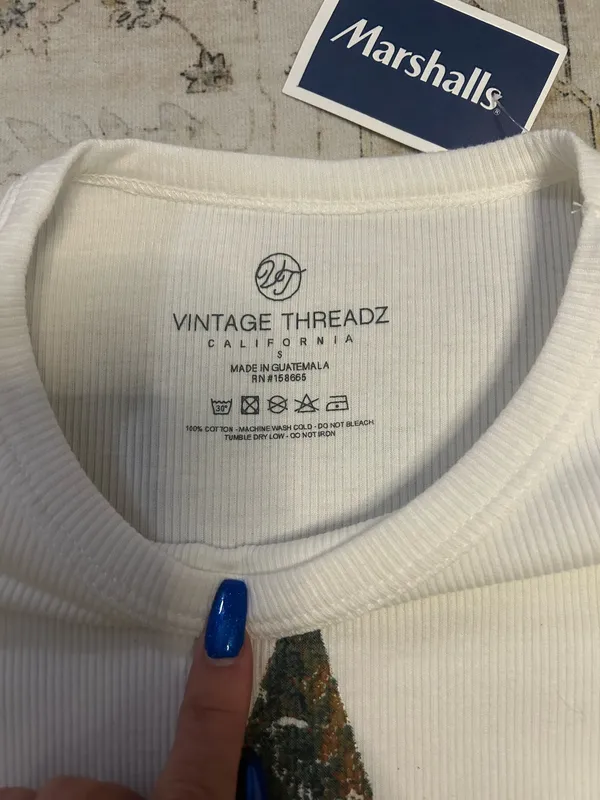 Vintage Threadz tee White - Image 3