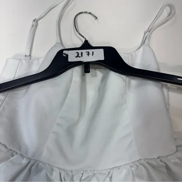 NBD Katerina Mini Dress in White Small - Image 7