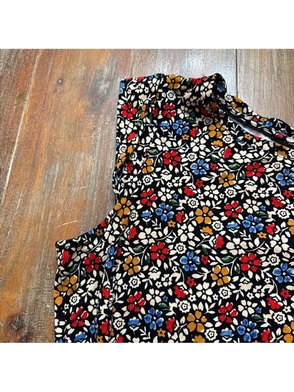 Maeve Anthropologie Floral Peplum Top XL - Image 2