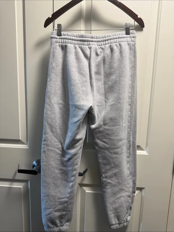 Aritzia TNA Sweatfleece Cozy Fleece Boyfriend Fit Gray S - Image 7