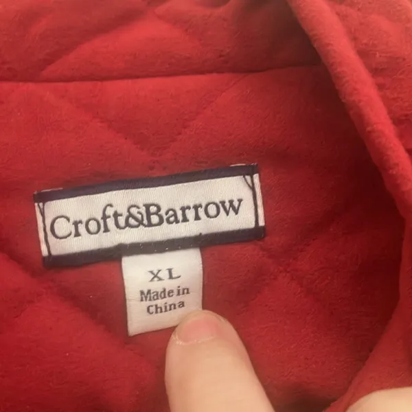 FINAL MARKDOWN Croft and barrow quilted vest xl - Image 4
