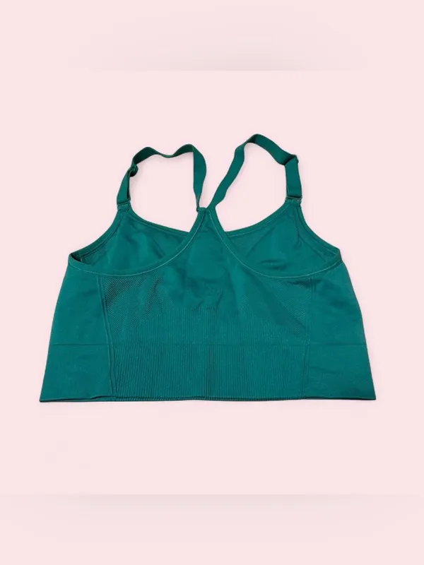 all in motion Teal Seamless Sports Bralette - Image 2