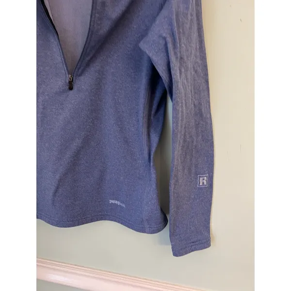 PATAGONIA women's SMALL R.5 r5 top‎ Blue thermal base layer 41610 VTG USA - Image 2