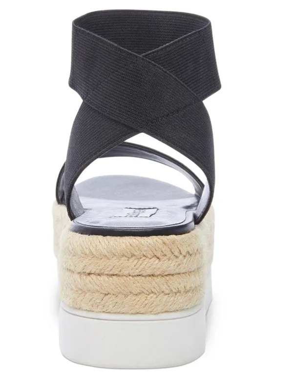 Kylee Black Espadrille Platform - Image 4