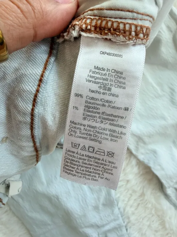Madewell The Perfect Vintage Wide-Leg Crop Jeans Size 29 - Image 5