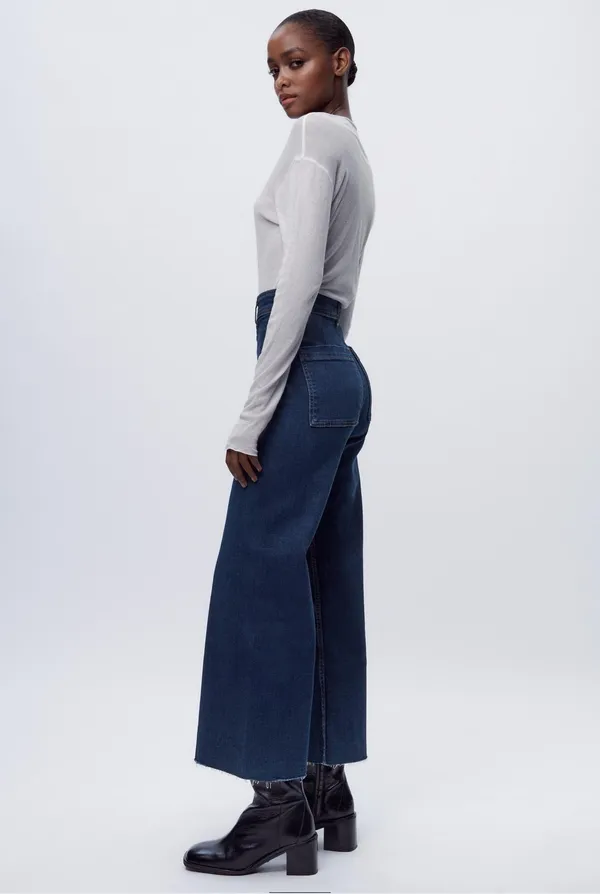 Zara High Waisted Jeans - Image 3