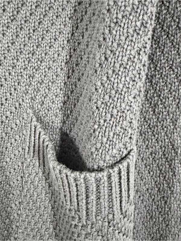 Lululemon Women’s Post Practice Cardigan Knit Sweater Longsleeve in Black XL - Image 14