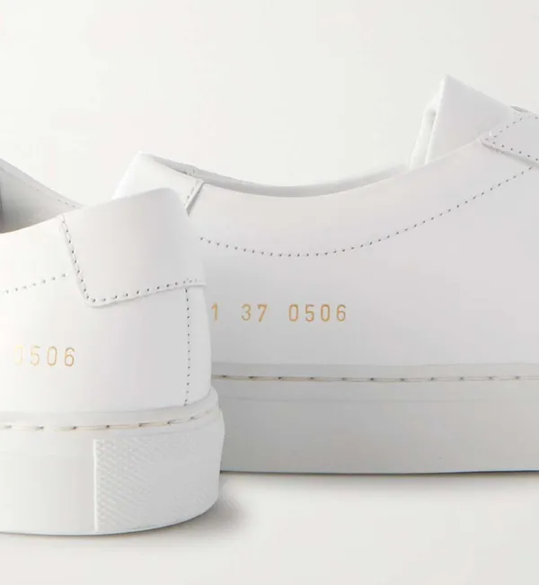 Common Projects Achilles Leather Low-Top Sneakers - Image 3