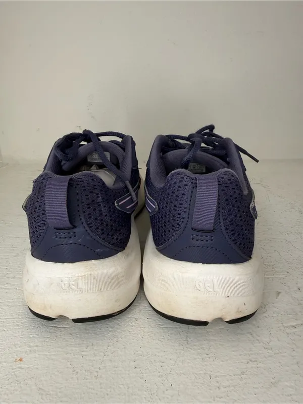 ASICS Women's Navy and Pink Athletic Running Shoes - Image 4