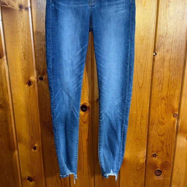BKE Dark Blue Ankle Jeans Billie slim fit high rise jeans size 24 ankle skinny - Image 3