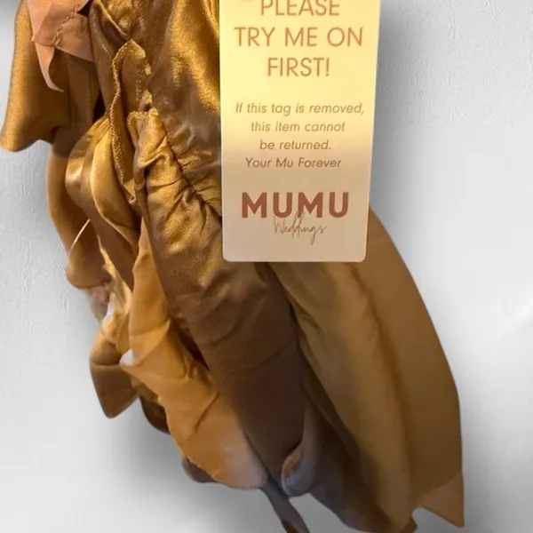 Show Me Your MuMu Samantha Ruffle Wrap Dress nwt - Image 7