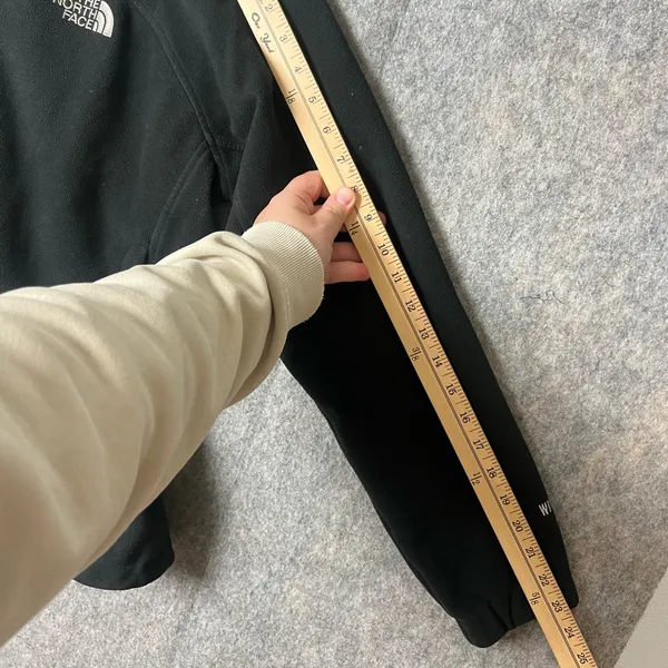 The North Face‎ Woman’s Size Large Black Fleece Full Zip Jacket - Image 6