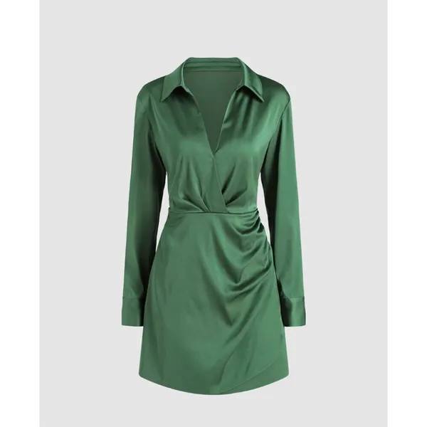 Cider Dirty‎ Martini Long Sleeve Mini Dress - Image 7