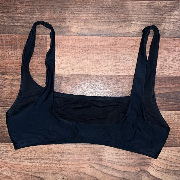 Aerie Black Bikini Top - Image 3
