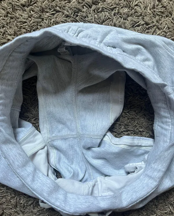 Lululemon Gray Lounge Shorts - Image 3
