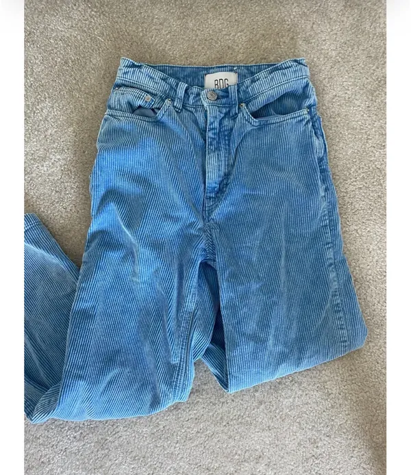 Urban Outfitters BDG Blue Corduroy Pants Mom Jeans - Image 5