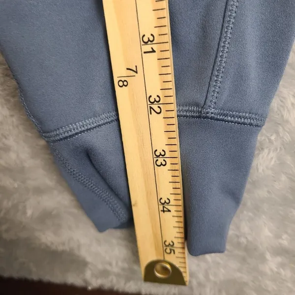 90‎ Degree by Reflex Leggings Womens Small Blue Activewear Stretch - Image 5