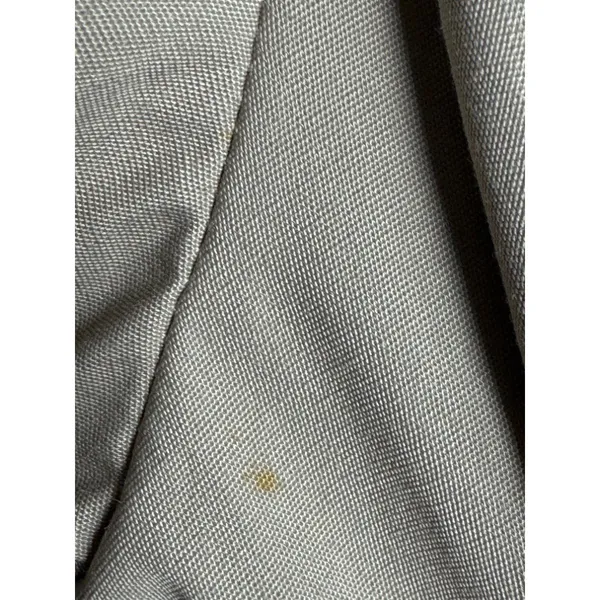 Vintage London Fog Tan Trench Coat Removable Plaid Liner Belted Duster Size 16R - Image 5