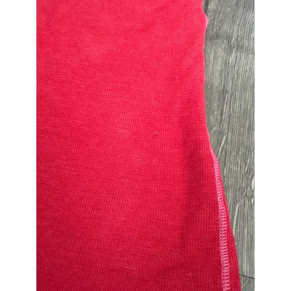 Vintage y2k‎ Victorias Secret PINK Waffle Thermal Hoodie Pink Large LOVE PINK - Image 8