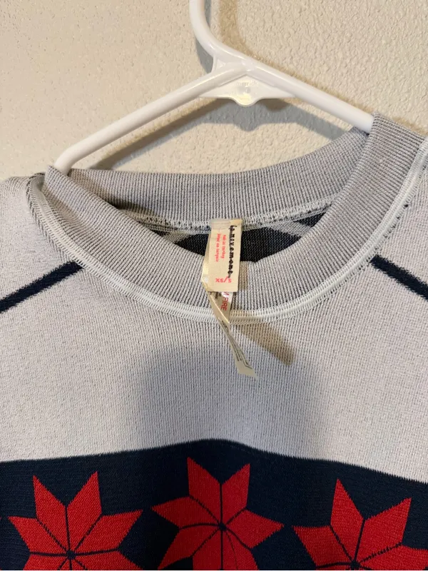 NWOT Free People Movement Myoko Jacquard Thermal Layer Top $98 XS/S - Image 4