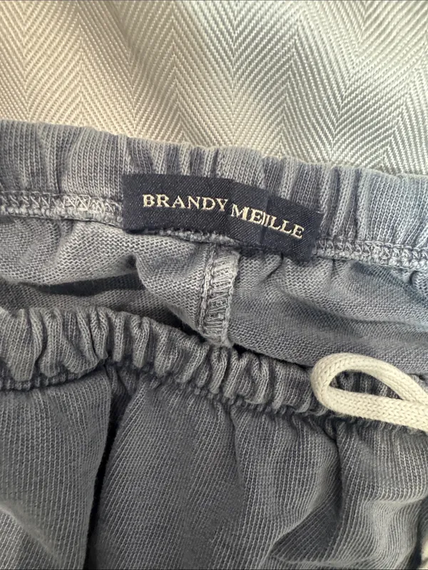 Brandy Melville  Slate Gray Drawstring Joggers - Image 2