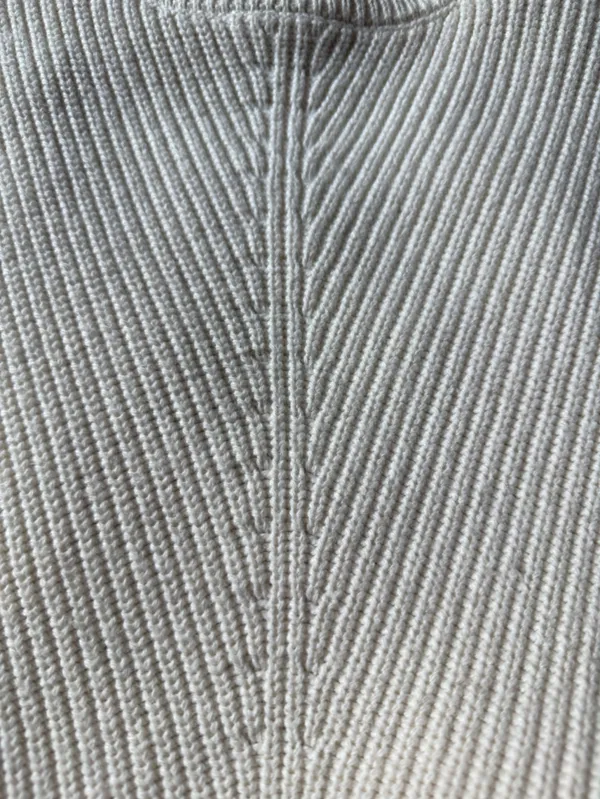 Joe's Jeans Cream Ribbed Knit shirt - Image 5