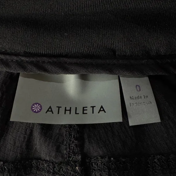 Athleta SZ 0 Trekkie Cropped Pants Stretch Quick-Dry Zip Pockets Lightweight - Image 7