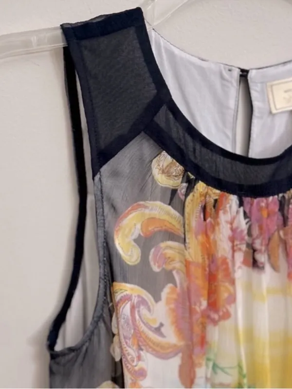 Anthropologie Moulinette Soeurs Varese Lightweight Silk Summer Dress Size 0 - Image 6