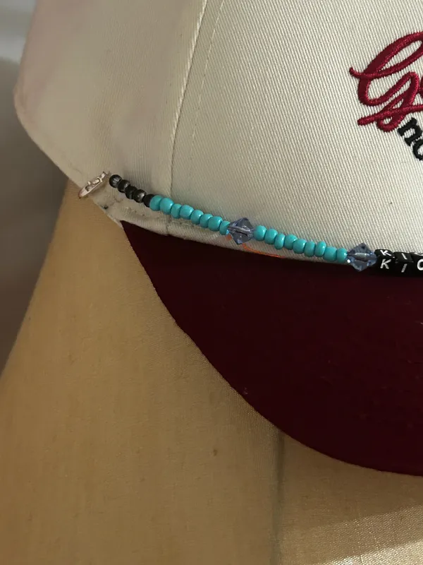 Beaded Hatchain Kick rocks Cowboy handmade brand new - Image 3