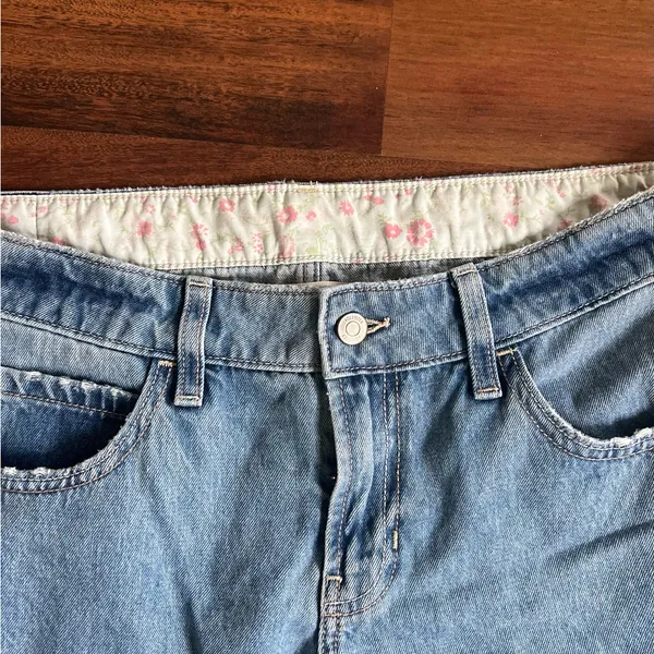 Hollister Low Rise Baggy Jeans W29 Size 8 | Y2K Wide Leg Baggy Denim - Image 6
