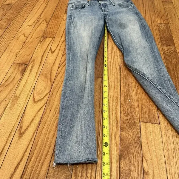 Mother Denim Looker Ankle Fray Jeans‎ in Clear as Day Size 25 - Image 11