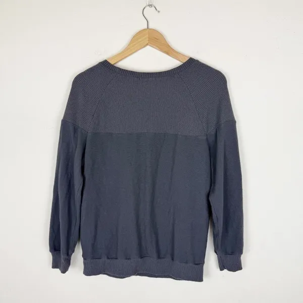 Eberjey - Cozy Time Combo Sweatshirt in Gunmetal Grey - Image 5